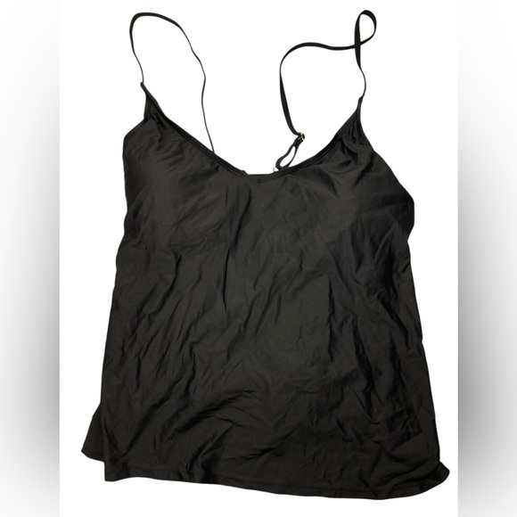 Anne Cole Other - ANNE COLE Swimsuit Top XXL Black Pool Beach Swimwear 2xl